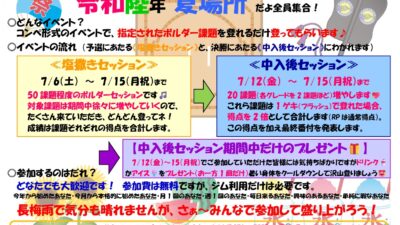 ■令和陸年 夏場所番付ご報告■